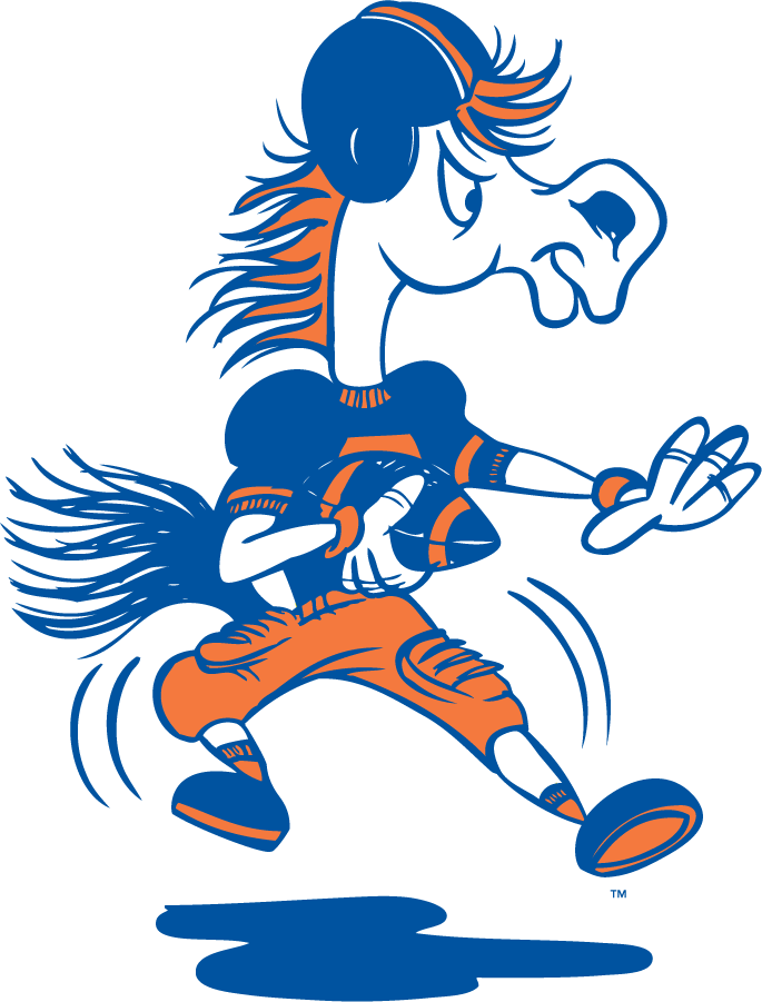 Boise State Broncos 1968-1983 Mascot Logo diy iron on heat transfer